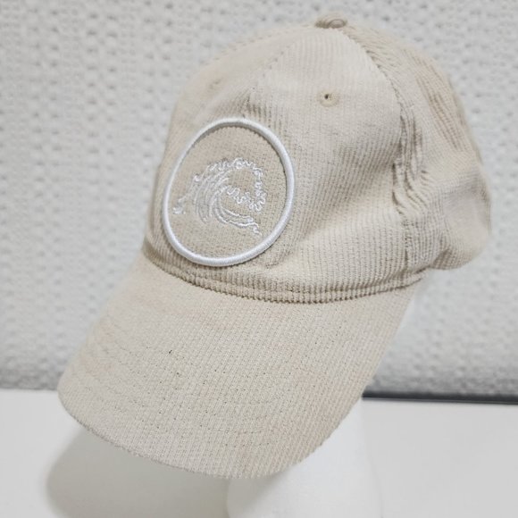 Surfside Supply Accessories - Surf Side Supply Women's Corduroy Wave Embroidered Logo Hat Neutral Color